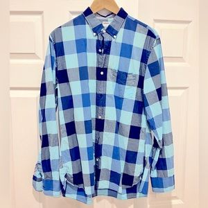 Bonobos Slim Fit Large Plaid Button Down Shirt
